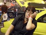 NEC Classic Car Show - 15th 16th  17th November 2013 - Nothing like a quick nap!!! (Photo by: Val)