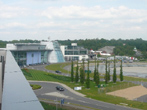  Mercedes World & View over the old Brooklands Track
