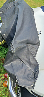 Kallista Black Vinyl Hood bag/cover