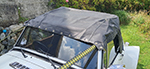 Mk2 Lima black vinyl hood