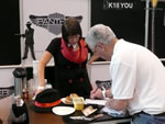 NEC 2011 - Mobster Mave, taking bribes ! (Photo by: Terry Borton)