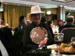 NEC 2011 - Collecting our award (Photo by: Terry Borton)
