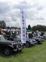 Abridge Show -  Saturday 23rd June 2012 /Our new flags they were very impressive. (Photo by: Val)