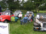 Darling Buds of May July 8th 2012 - Chilling our between the showers (Photo by: Geoff)