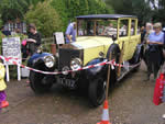 Darling Buds of May July 8th 2012  - Pop Larkins Rolls Royce (Photo by: Geoff)