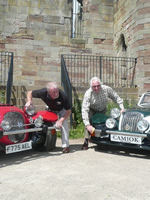 Stafford Castle Show -  Sunday 29th July 2012 / Bob Clare & Colin Rawlins kindly volunteered to attend (Photo by: Terry B.)
