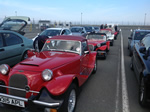 Island Hopping Guernsey –  Sark – Jersey (24th - 29th May 2013) - Waiting to board ferry (Photo by: Val)