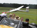 Fly Drive - Glider Display (Sunday
June 30th 2013)(Photo by: Geoff)