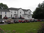 Aberaeron Vintage & Family Show - Theme: Coast, Lakes and Mountains of Mid Wales / at the Ty Glyn hotel the base for the tour (Friday August 9th to Monday 12th 2013)(Photo by: Geoff)