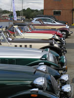 IOW 2013 - All lined up On Newport Quay (Photo by: Geoff & Roz)