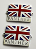 Panther Union Jack Side Badge